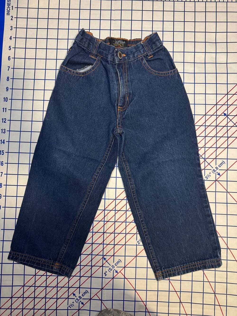 Vintage Mecca Apparel Once Day One Kids Toddler 2T Denim Jeans